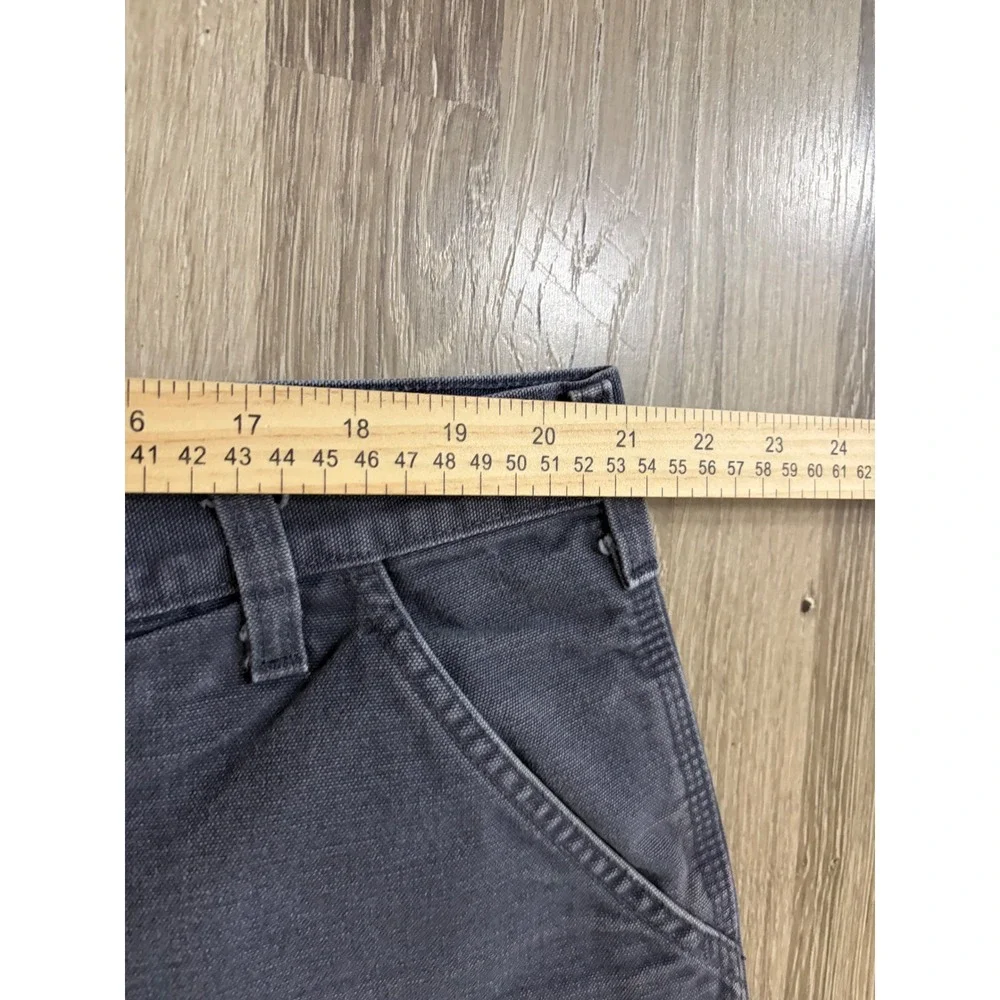 Carhartt Dungaree Carpenter Pants B11 PTB Petrol Blue 44x32‎ Faded Duck 2007